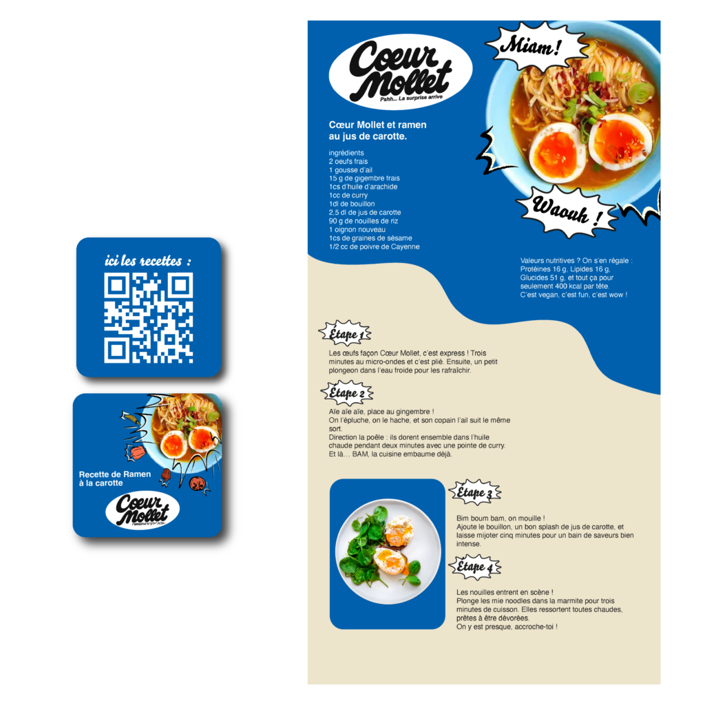 recette coeur mollet -Luna Lécureau, directrice artistique