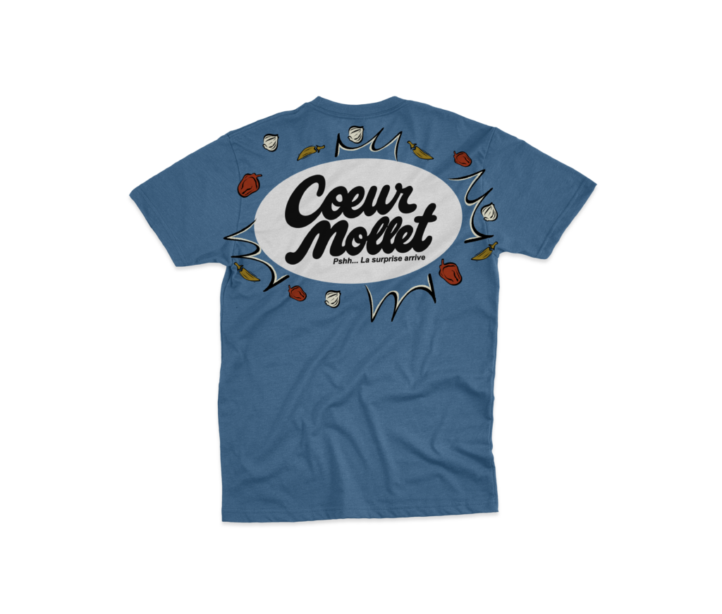 t-shirt avec logo -Luna Lécureau, directrice artistique